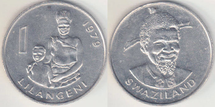 1979 Swaziland 1 Lilangeni (Unc) A004004